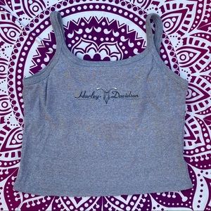 Vintage Hacienda Harley-Davidson Crop Top Tank
